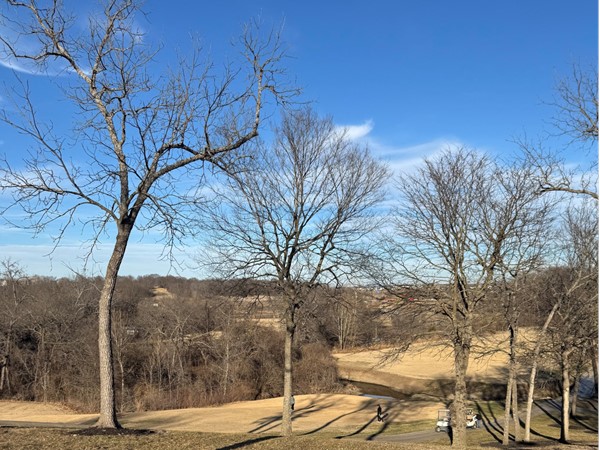 Nothing like being able to golf late in December! The course is full today! 