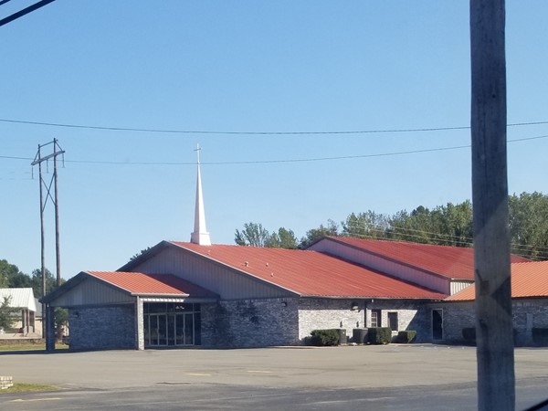 Trinity Faith Tabernacle on Highway 65 in Greenbrier