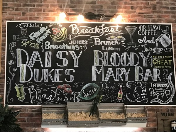 Daisy Dukes Mandeville Bloody Mary Bar 