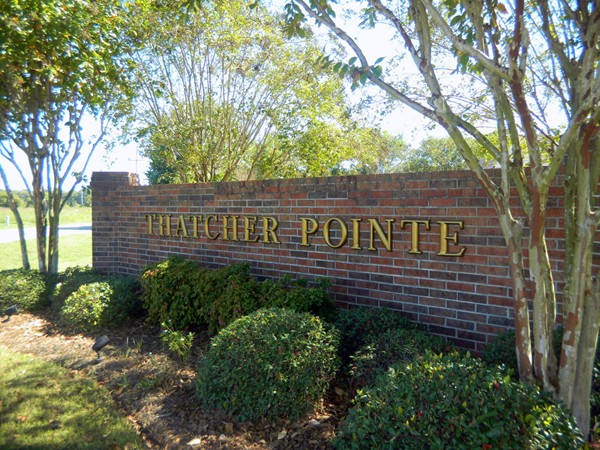 Thatcher Pointe is a growing area outside of Sterlington