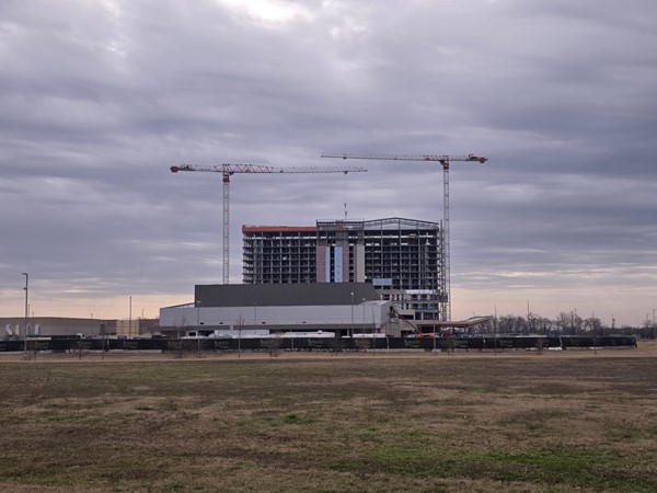 Saracen Casino Hotel and Convention Center under construction