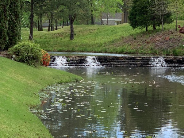 Chenal Circle waterways overlooking the golf course