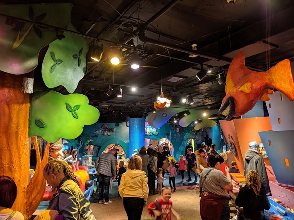 Kaleidoscope, located at Crown Center, is a free art and creativity destination for kids and family
