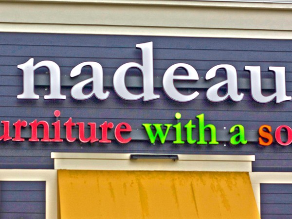 Nadeau Furniture: Not far from the Perkins Road Overpass in the Acadian Village. 