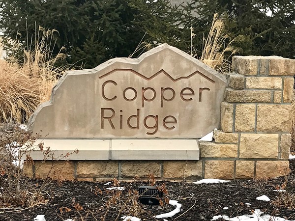 Welcome to Copper Ridge Subdivision