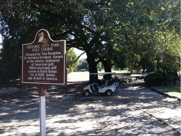 City Park is a historic location close to Lake Crest neighborhood 