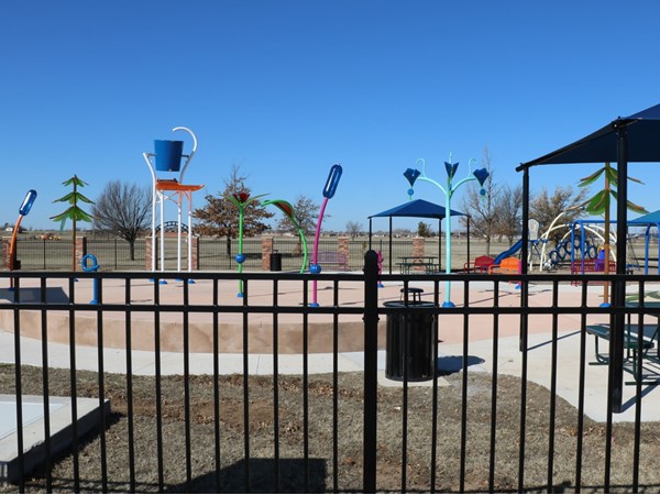 Splash pad is open during the summer May-September, 9:00 a.m.-9:00 p.m.! Go check it out 
