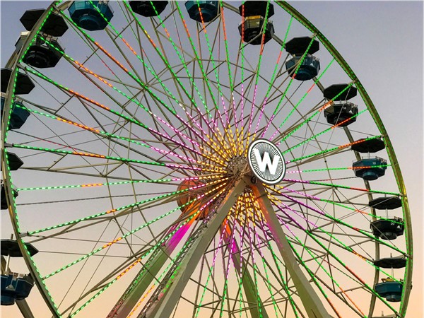 New ferris wheel located in Wheeler District in Oklahoma City