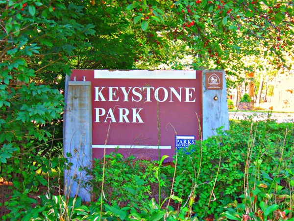 City Park in the Keystone neighborhood 