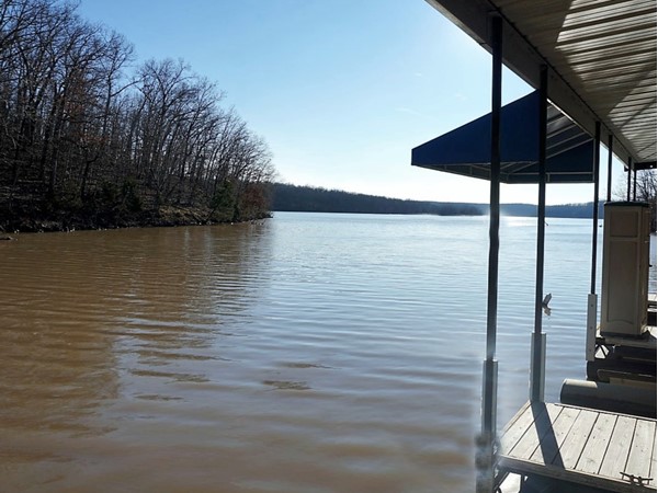 Lake level is starting to rise, getting ready for spring