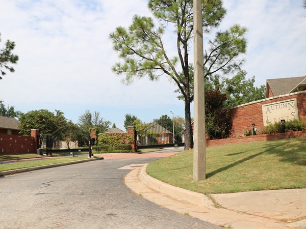 Autumn Leaves is a small gated community in South Oklahoma City