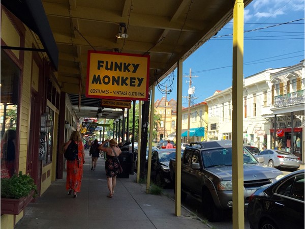 One of the many quirky shops along Magazine Street