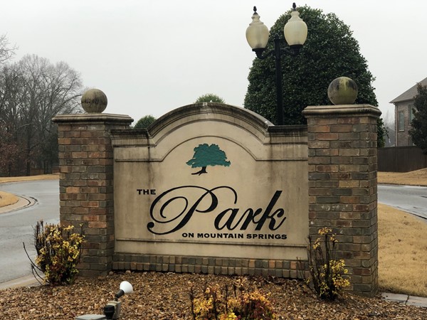 The Park is an executive style neighborhood in Cabot 