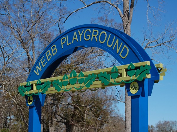 The Webb Park Playground is a wonderful public use space in Glenmore Place