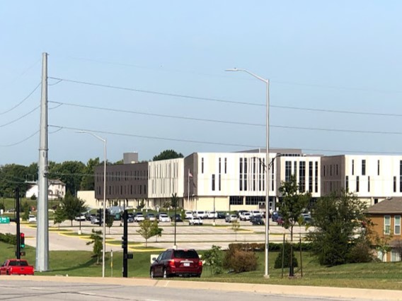 Olathe West High School is located near Seville subdivision