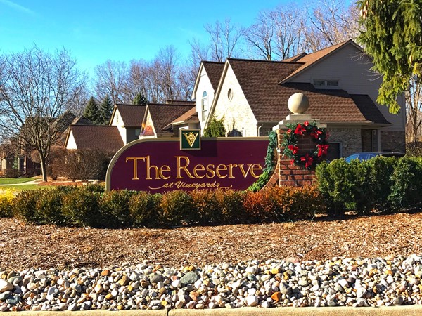 The Reserve at Vineyards offers beautiful single family homes
