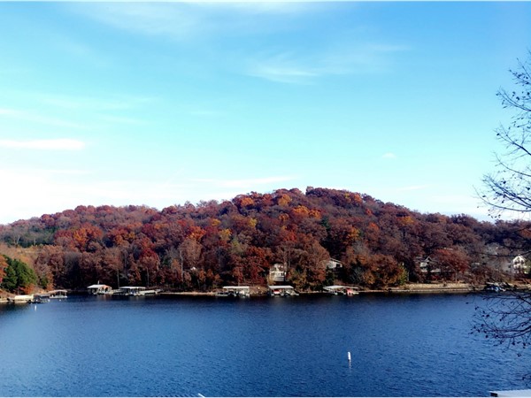 Trees are still beautiful here in Lake Ozark 