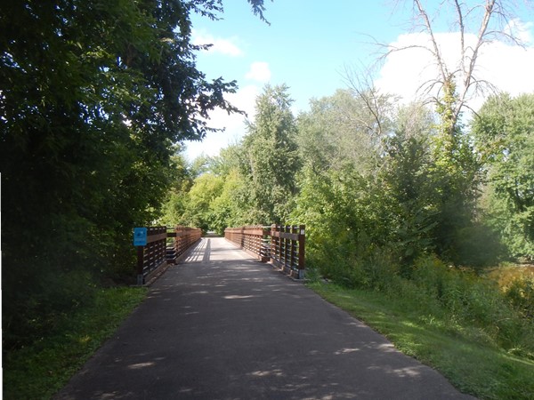 The Saginaw Valley Rail Trail covers 10 miles of abandoned rail corridor from St. Charles to Saginaw