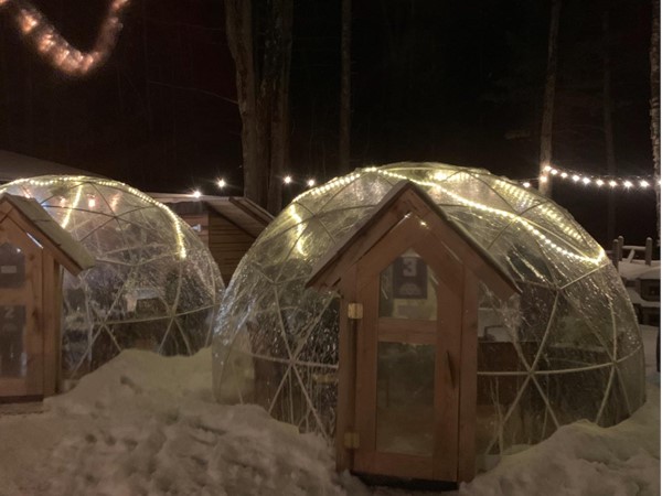 The Igloos at Hop Lot are an absolute must visit in the winter! So fun