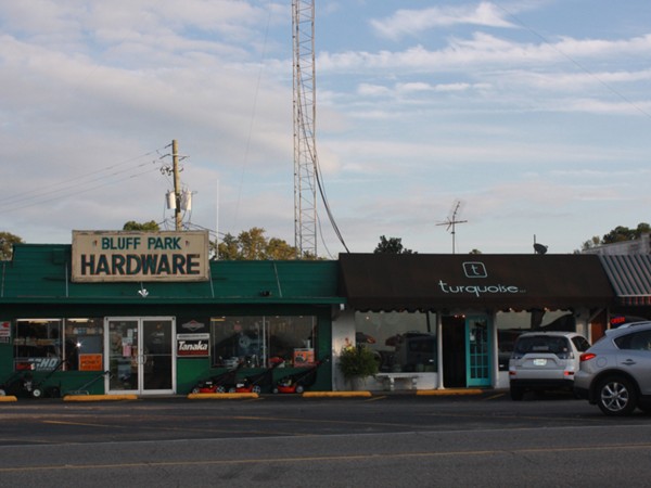 Shops of old Bluff Park on Shades Crest Road