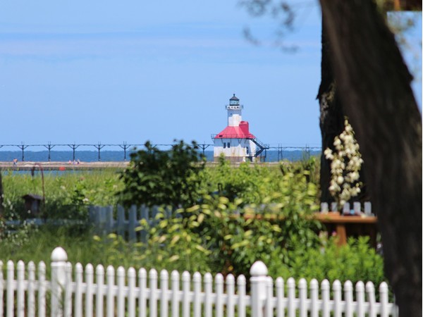 View of our beautiful St. Joseph lighthouse 