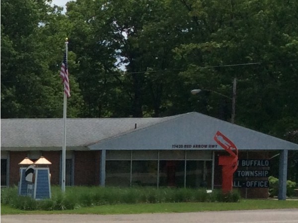 New Buffalo Township Hall Office. Shares the building with New Buffalo Twp Fire Department