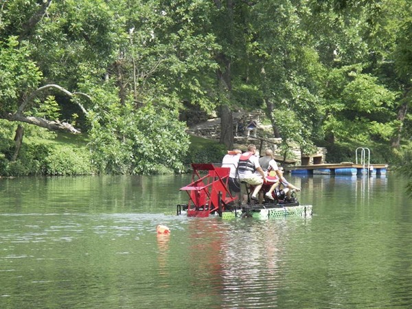 Kinetic Contraption Race at the Finley River Park in Ozark 