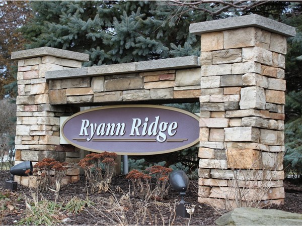 Ryan Ridge entrance 