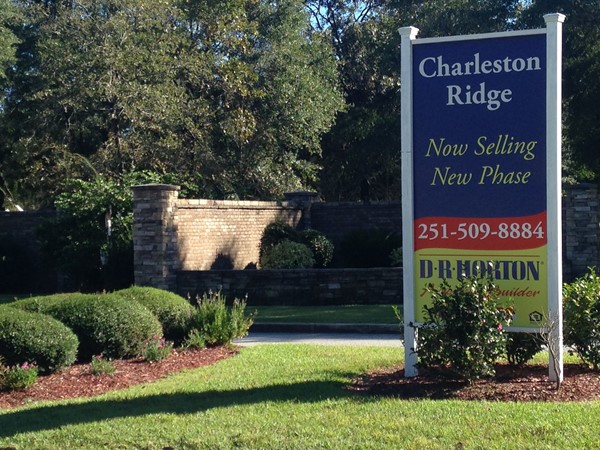 Charleston Ridge is expanding!  13 new lots to be added soon    