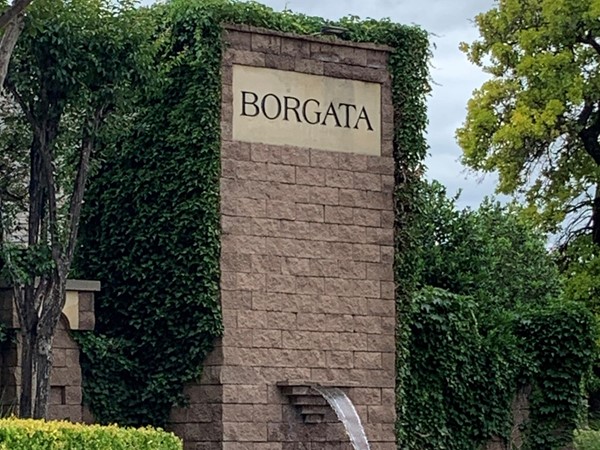 The beautiful gated addition of Borgata