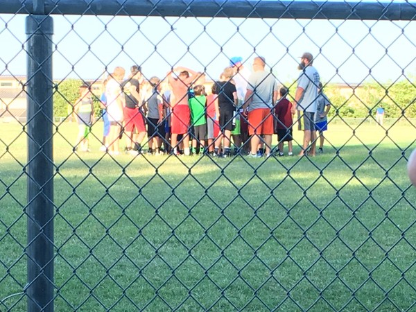 Youth league football agility and speed camp has started in Choctaw