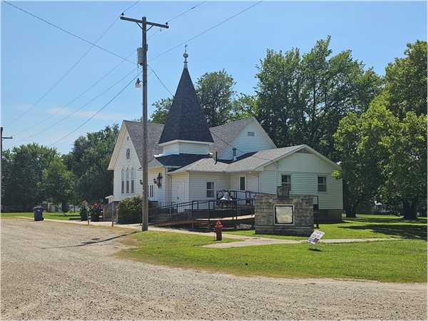 Quaint church full of character in a peaceful neighborhood