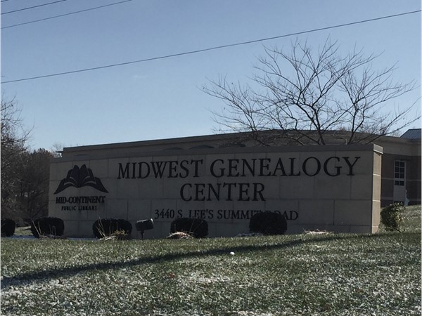 Genealogy Library off of Lee's Summit Road 