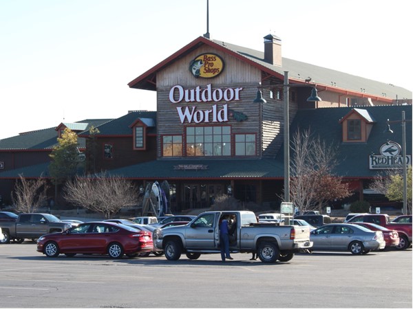 Bass Pro Shops in Broken Arrow offers the outdoorsman everything he (or she) desires