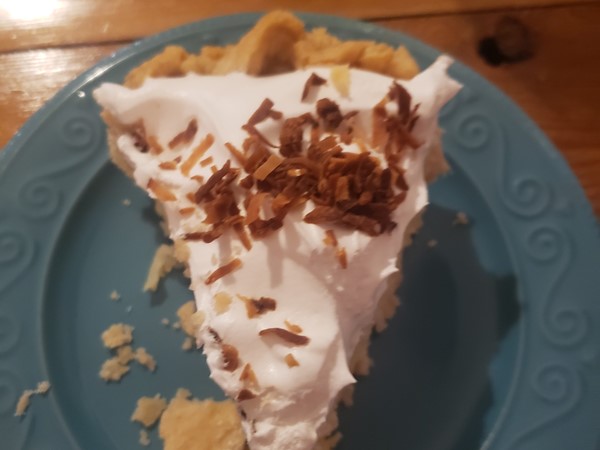 Coconut Cream Pie from The Pie Pit