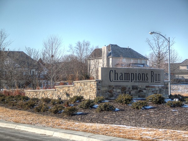 132nd Street entrance to Champions Run