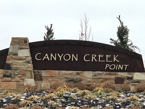 Welcome to Canyon Creek Point, Subdivision