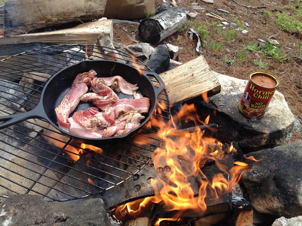 Campfire cooking....mmmmm