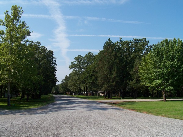 Street view of Woodlake subdivision