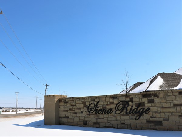 Siena Ridge is located at NE 27th and Bryant in Moore. Homes built range from 2014 - 2020 