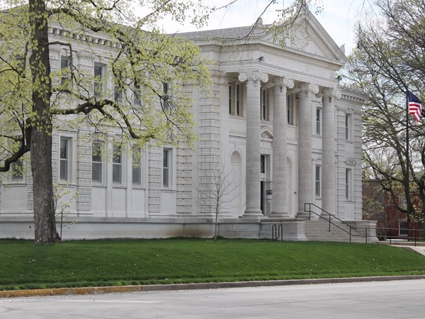 The Sedalia Public Library has amazing architectural features and is located at 311 W 3rd St