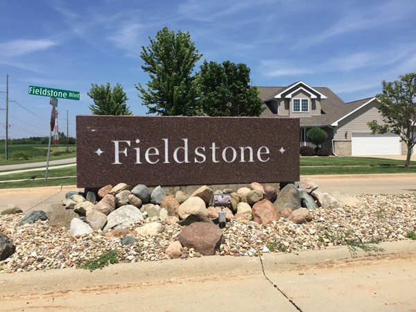 Fieldstone is a subdivision on the west side of Cedar Falls