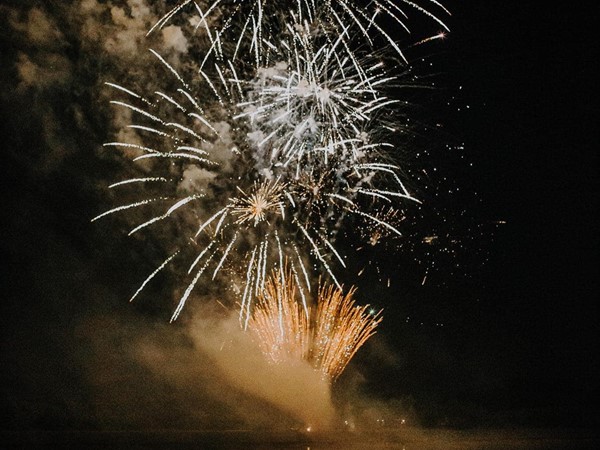 Lakeside fireworks - we all pitch in for a fantastic show every year  