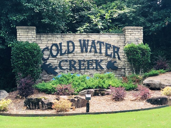 Entrance to Coldwater Creek in Benton. Located in Benton School District