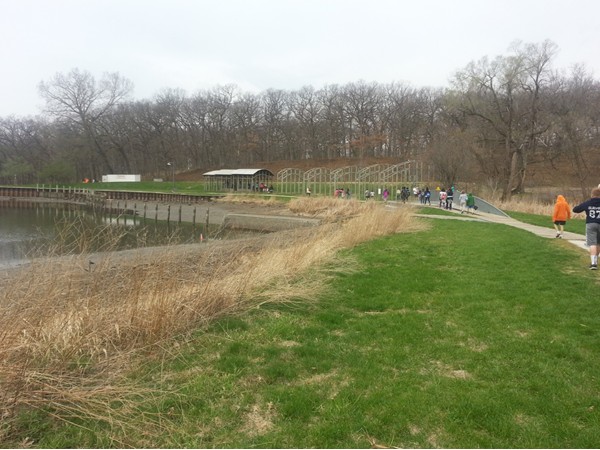 The pond and shelters at Greewood Park are undergoing a total overhaul and will be done soon! 