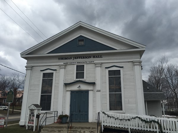 Thomas Jefferson Hall - Methodist Episcopal Church - Oldest congregation in Hastings - built 1860