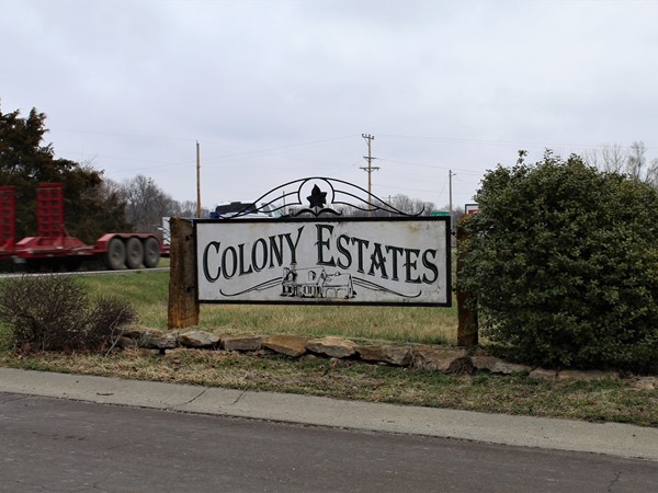 Colony Estates Neighborhood - Small town living with big city homes 