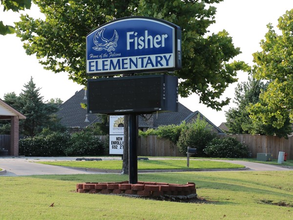 Fisher Elementary is home to the Falcons 