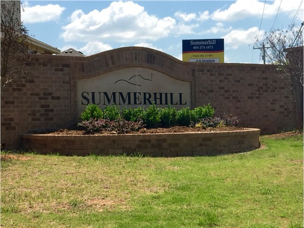 Summerhill is a great addition with new homes being built now starting in the $140's