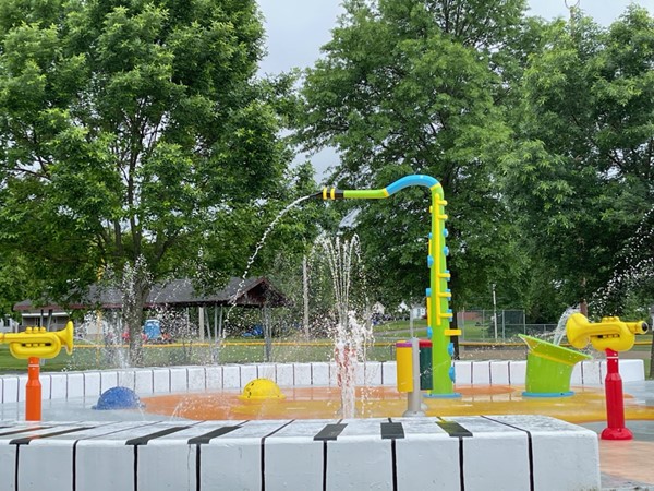 Check out the new splash pad at Hubbard Park in Sedalia